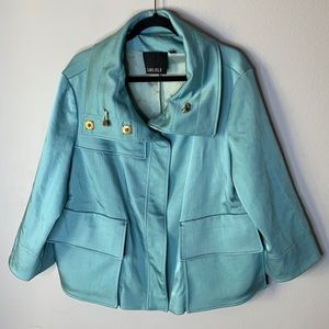 Carlisle mint green jacket 16